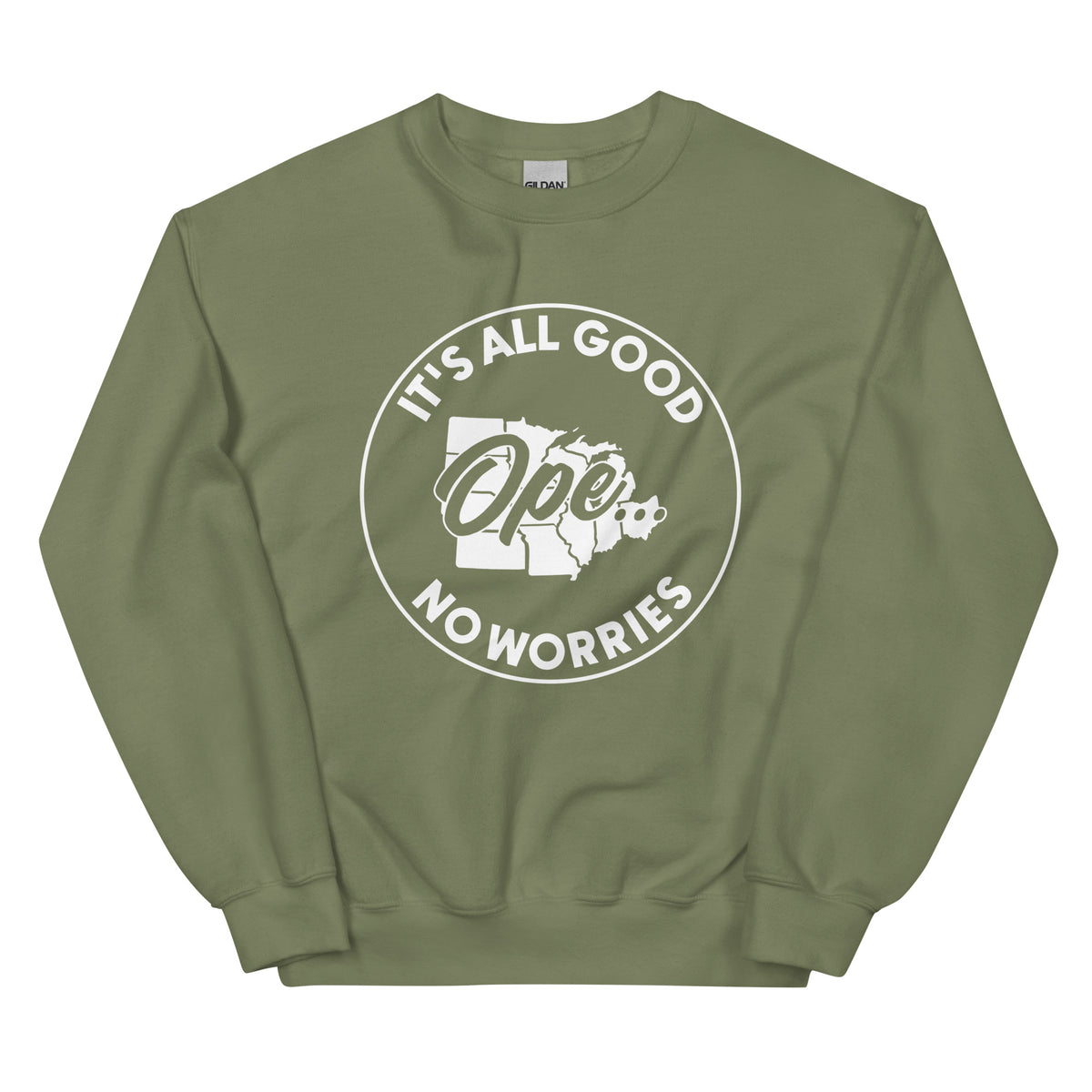 It's all good online sweatshirt