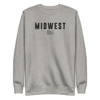 Embroidered Midwest USA Crewneck