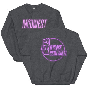 It's 5 O'Clock Somewhere Crewneck