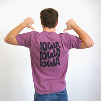 Iowa Wavy Text Comfort T