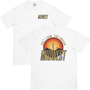 Midwest Just Livin The Dream Summer Tee