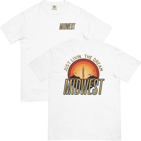 Midwest Just Livin The Dream Summer Tee