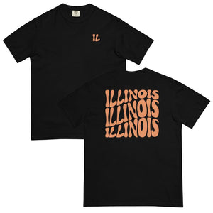 Illinois Wavy Text Comfort T