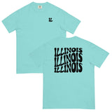 Illinois Wavy Text Comfort T