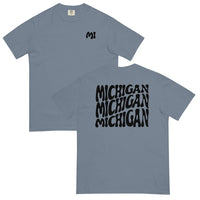 Michigan Wavy Text Comfort T