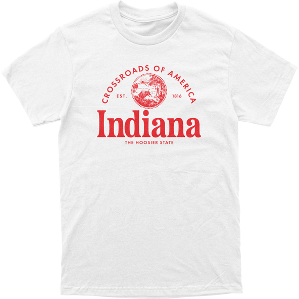 Indiana State Seal Tee-image