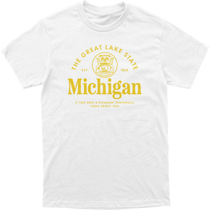 Michigan State Seal Tee