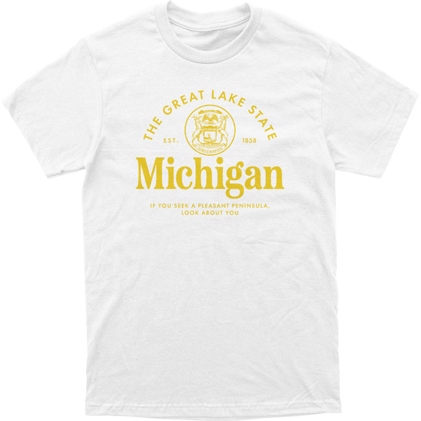 Michigan State Seal Tee-image