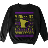 Minnesota Christmas Sweater Crewneck