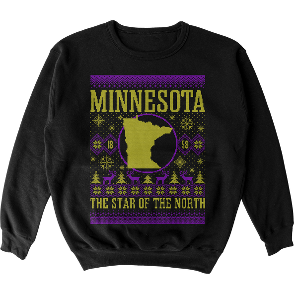 Minnesota Christmas Sweater Crewneck-image