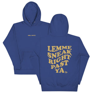 Ope Sorry Hoodie - Blue/Yellow