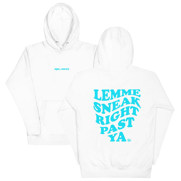 Ope Sorry Hoodie - White/Blue-image