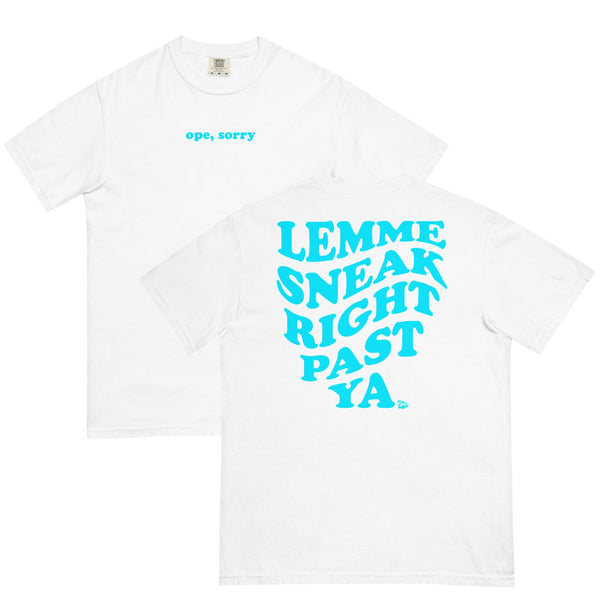 Ope Sorry Comfort T - White/Blue
