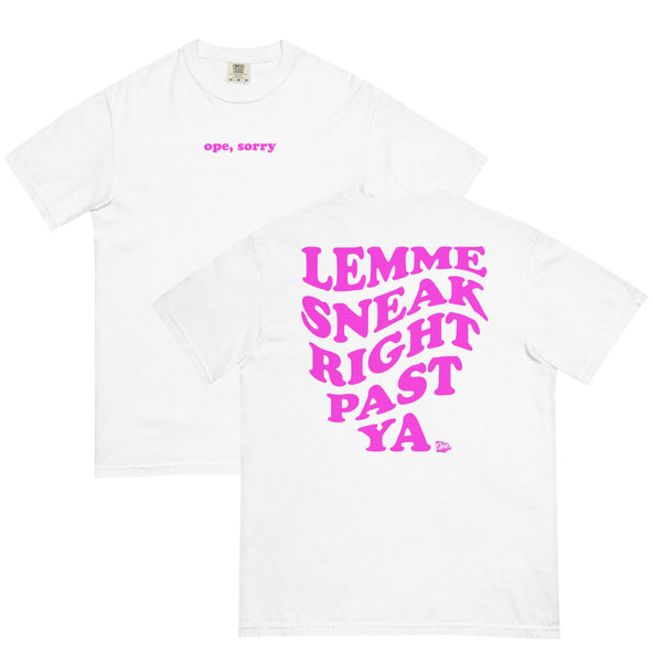 Ope Sorry Comfort T - White/Pink-image