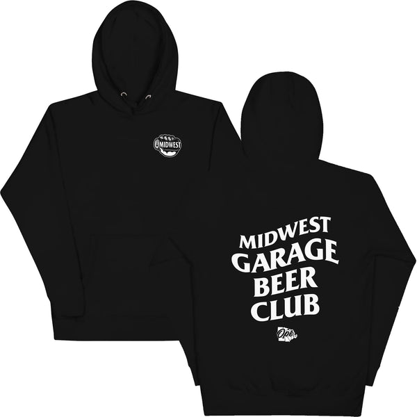 Midwest Garage Beer Club Comfort Hoodie