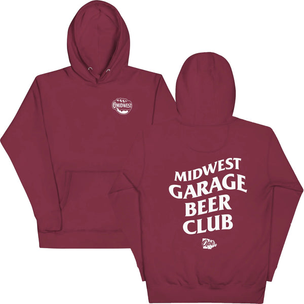 Midwest Garage Beer Club Comfort Hoodie