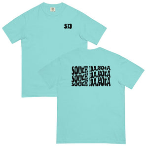 South Dakota Wavy Text Comfort T