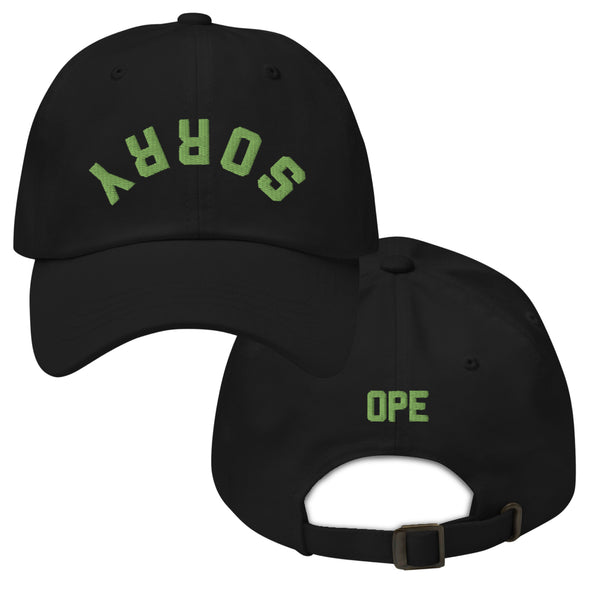 Ope, Sorry Green Dad hat-image