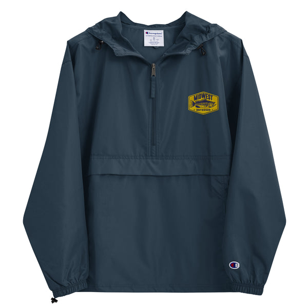 Embroidered Midwest Outdoors Champion Packable Jacket