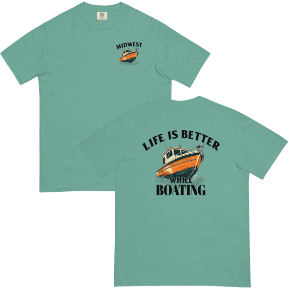 Life is Better While Boating Comfort T-image