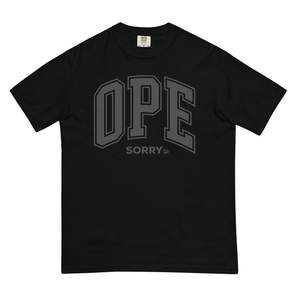 Ope Sorry College Ruled Comfort T - Black Out