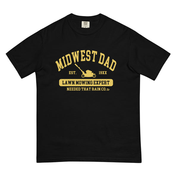 Midwest Dad Lawnmowing Comfort T-image