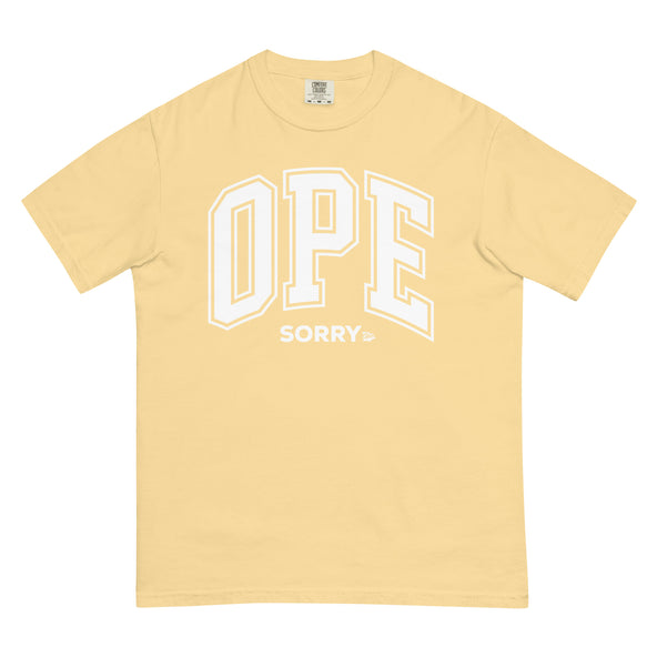 Ope Sorry College Ruled Comfort T - Butter-image