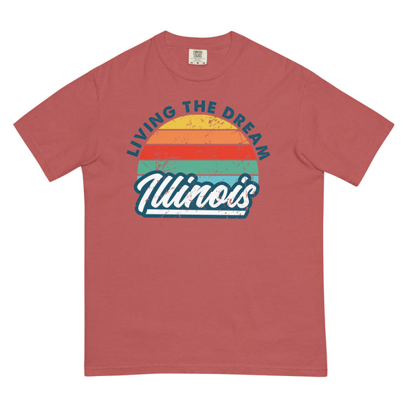 Livin' The Dream Illinois Comfort T-image