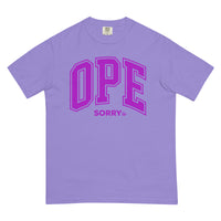 Ope Sorry College Ruled Comfort T - Big Purple