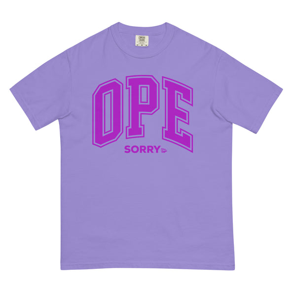 Ope Sorry College Ruled Comfort T - Big Purple-image