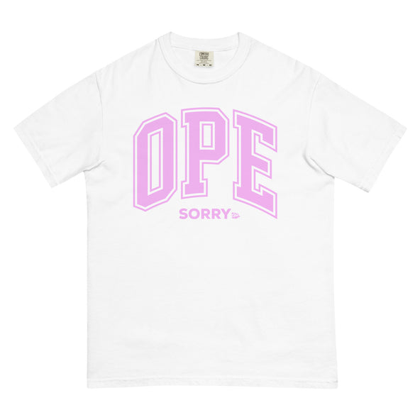 Ope Sorry College Ruled Comfort T - Pink-image