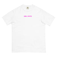 Ope Sorry Comfort T - White/Pink