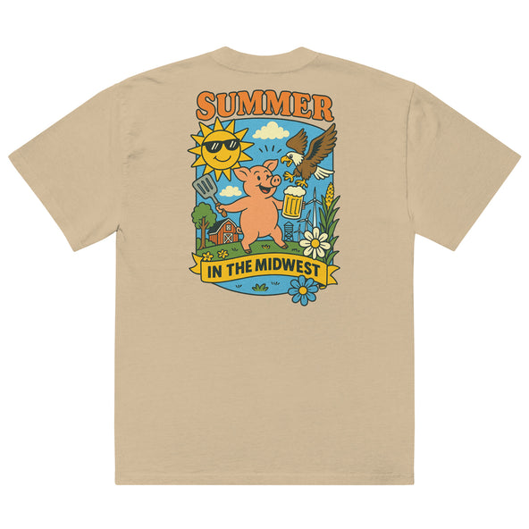 Oversized faded t-shirt-image