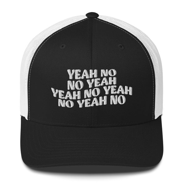 Yeah No Yeah Trucker Hat-image