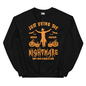 Just Living the Nightmare Crewneck