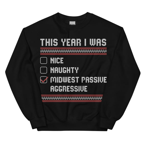 Midwest Passive Aggressive Ugly Sweater-image