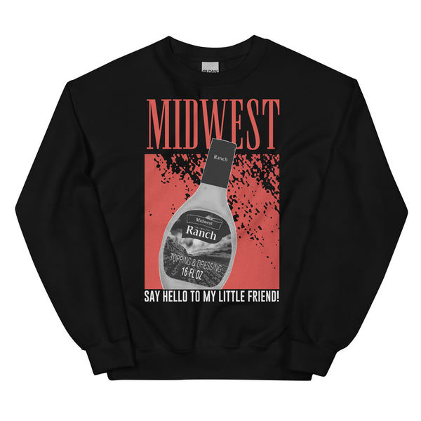 Say Hello to my Little Friend Crewneck