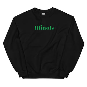 Illinois Clover Crewneck