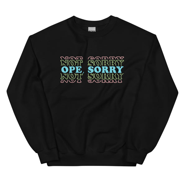 Ope Sorry Not Sorry Crewneck-image