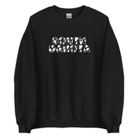 South Dakota Cow Print Crewneck