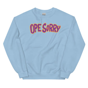 Animated Ope Sorry Crewneck