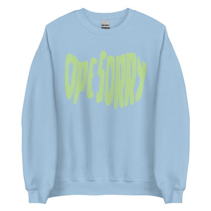 Spring Ope Sorry Cloud Print Crewneck