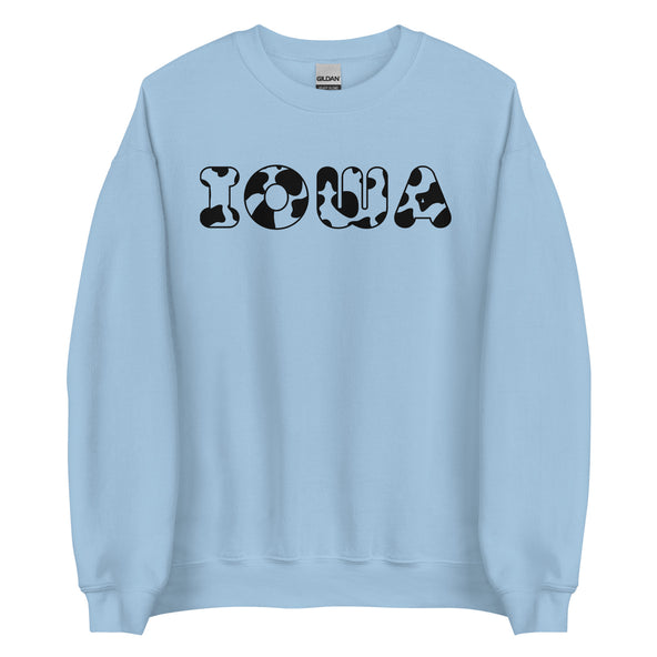 Iowa Cow Print Crewneck-image