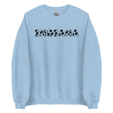 Indiana Cow Print Crewneck