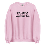 South Dakota Cow Print Crewneck