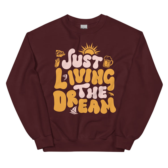 Just Living The Dream Crewneck-image