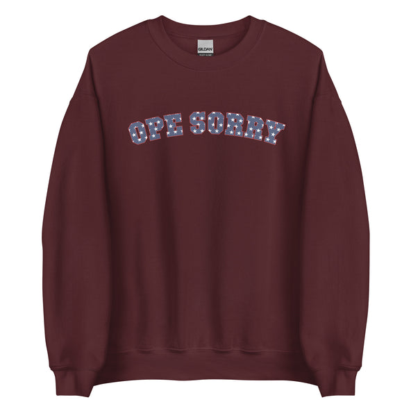 Ope Sorry Retro Crewneck-image