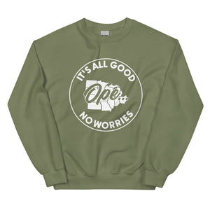 All Good No Worries Crewneck