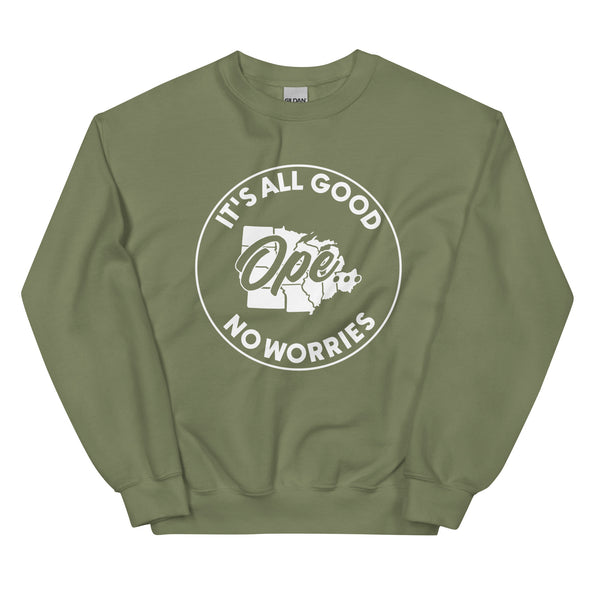 All Good No Worries Crewneck-image