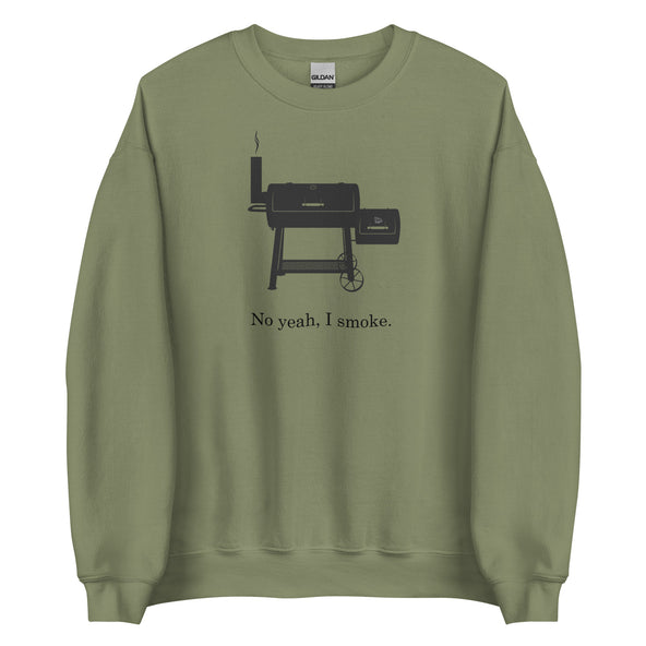 No yeah, I smoke Crewneck-image